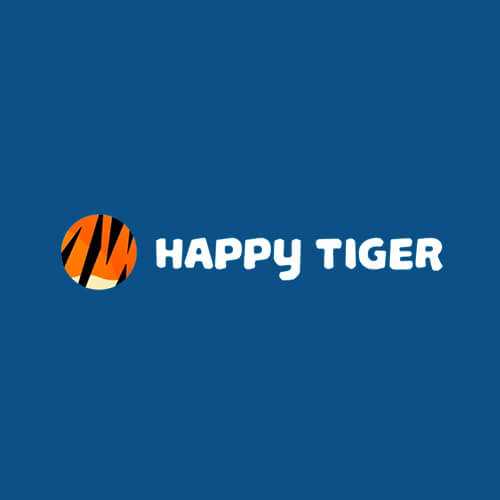 Happy Tiger Casino Black Logo