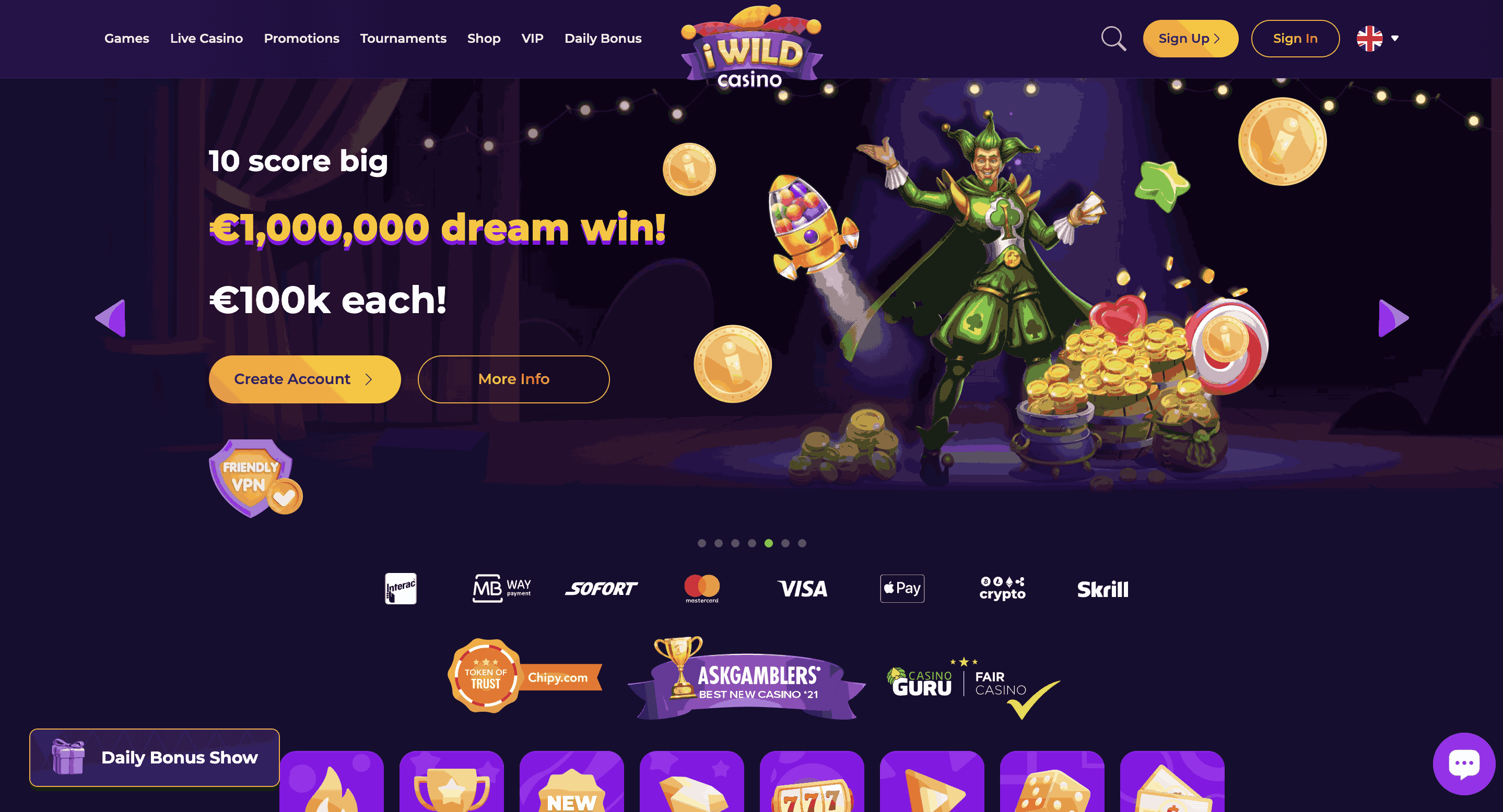 iWild Casino Review - 1