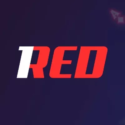 1Red Casino Black Logo