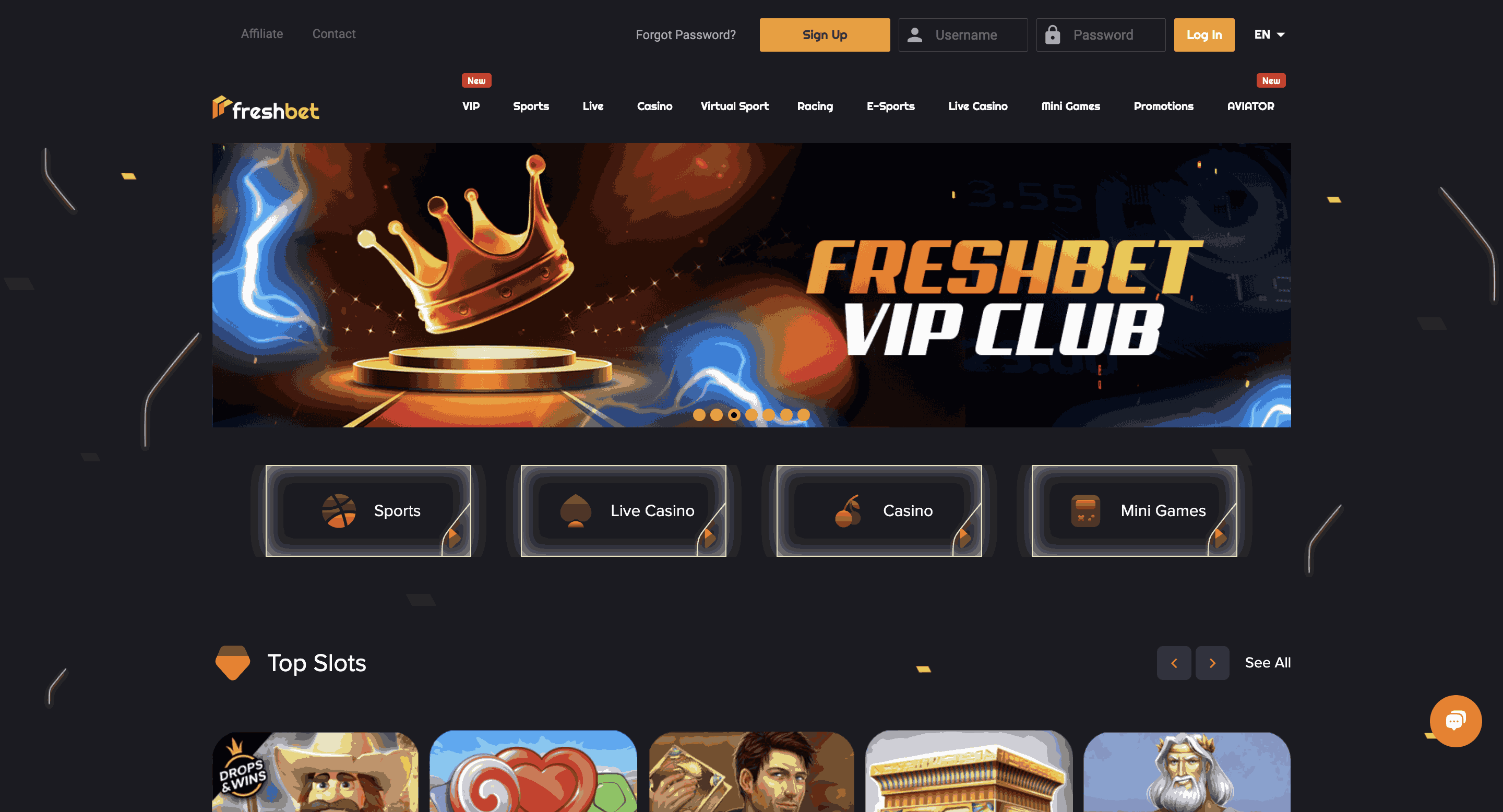 Fresh Bet Casino Review - 1