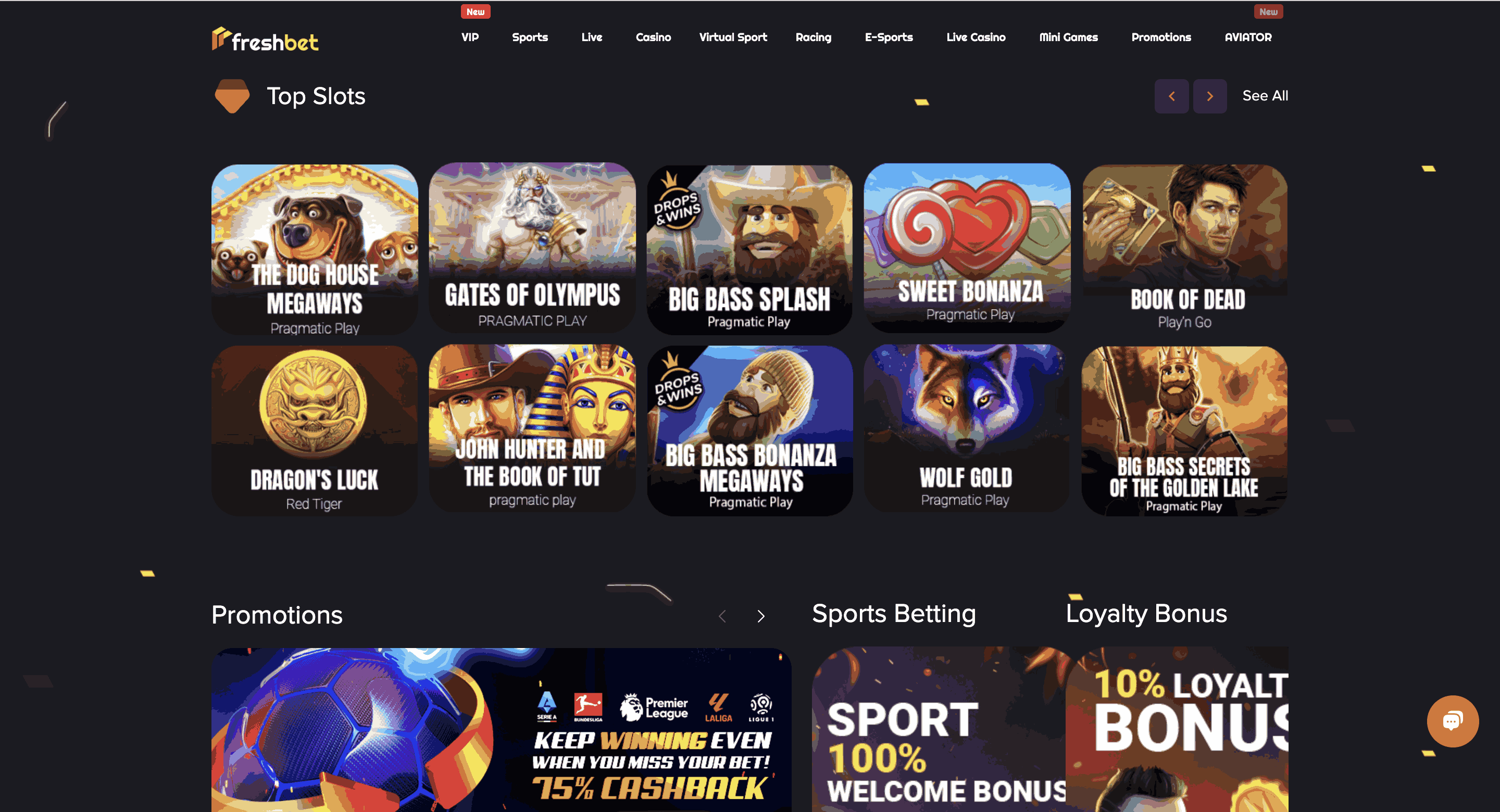 Fresh Bet Casino Review - 2