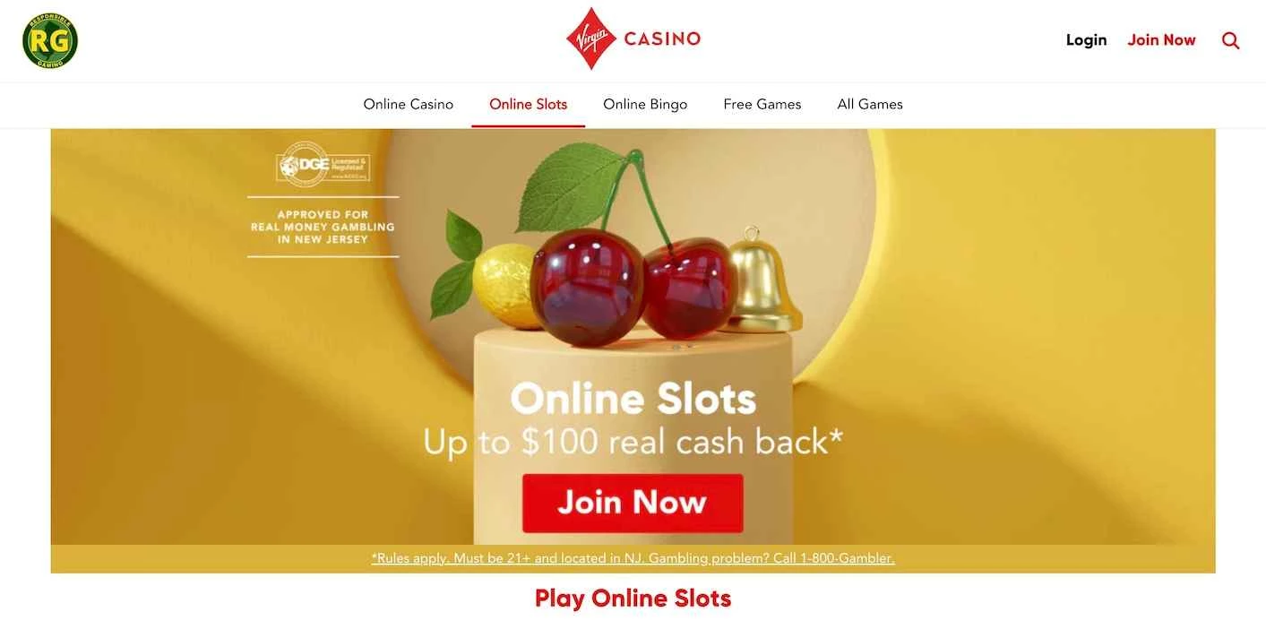 Virgin Casino Slots