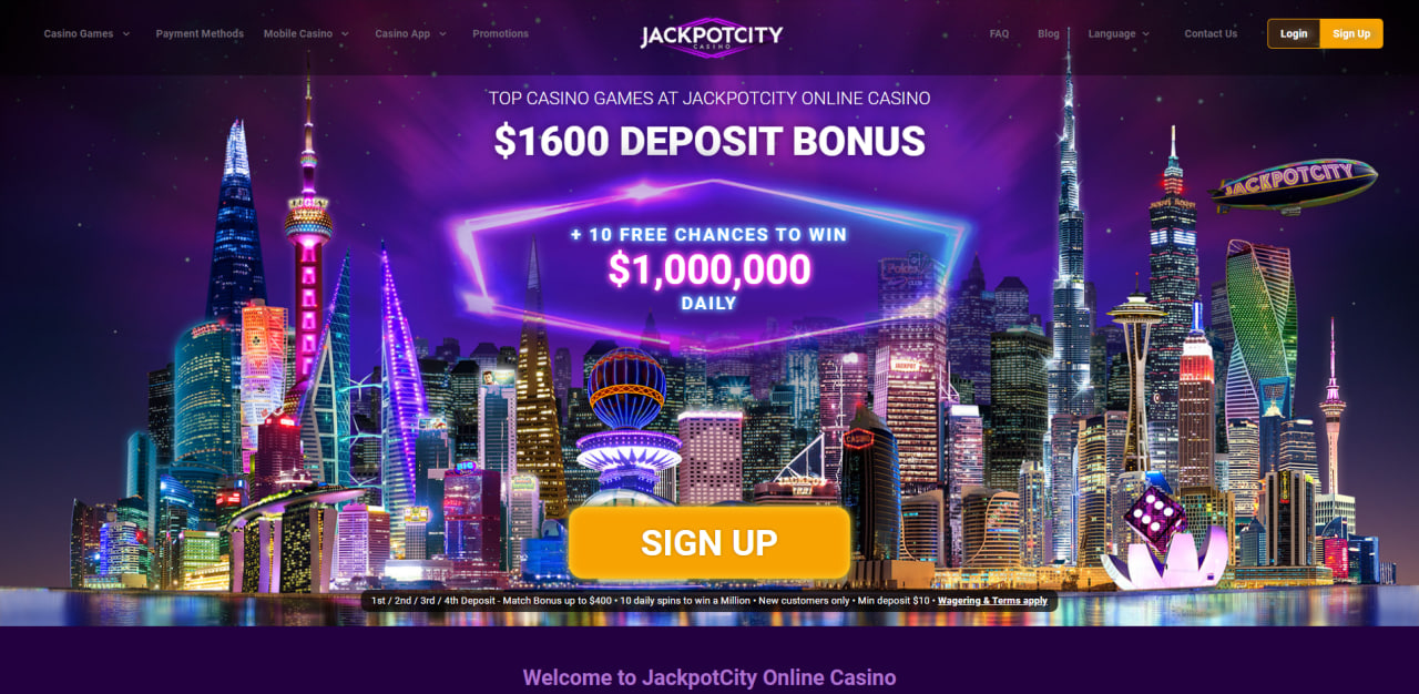 JackpotCity Casino - Site 1