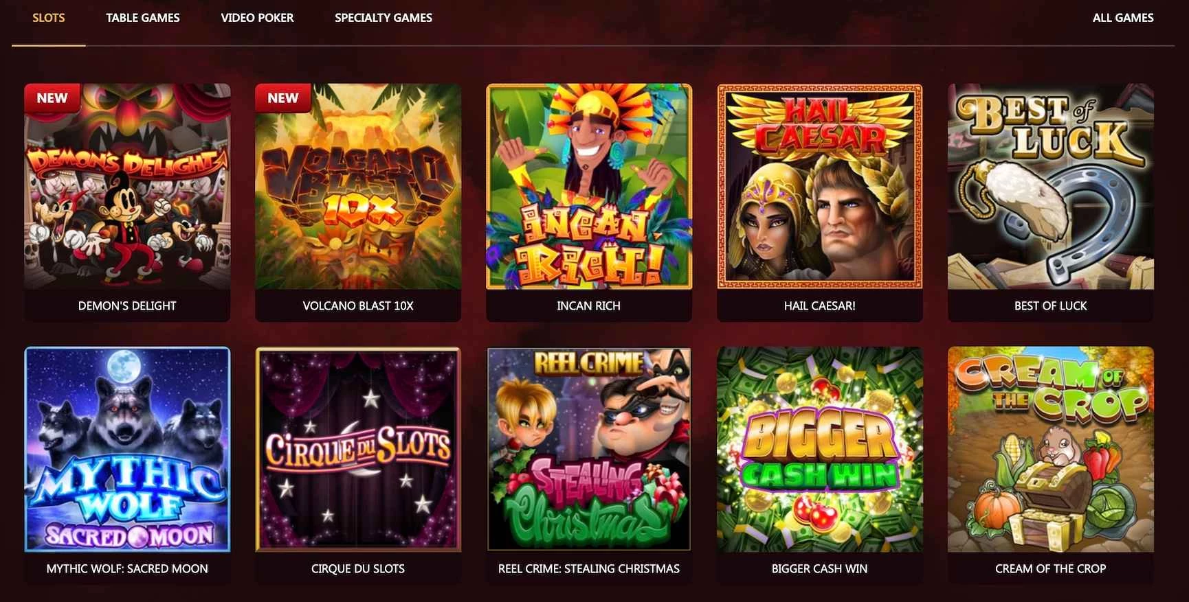 DomGame Casino Online Slots