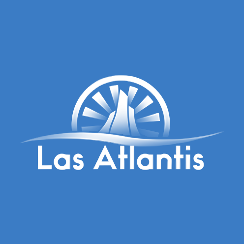 Las Atlantis casino black logo