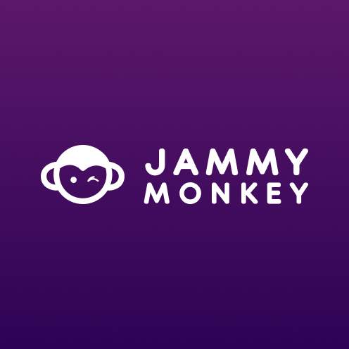 Jammy Monkey Casino Black Logo
