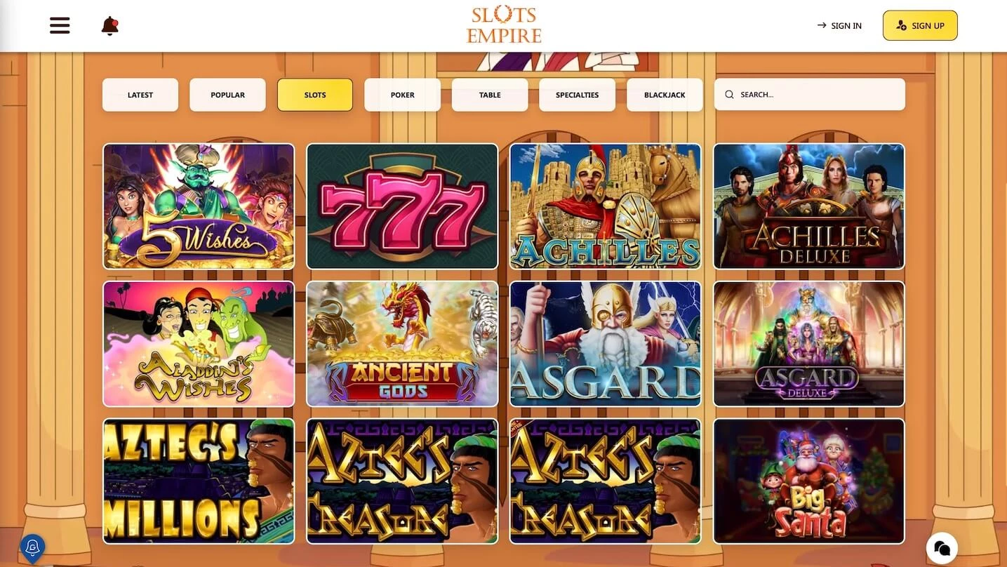 Slots Empire casino slots online
