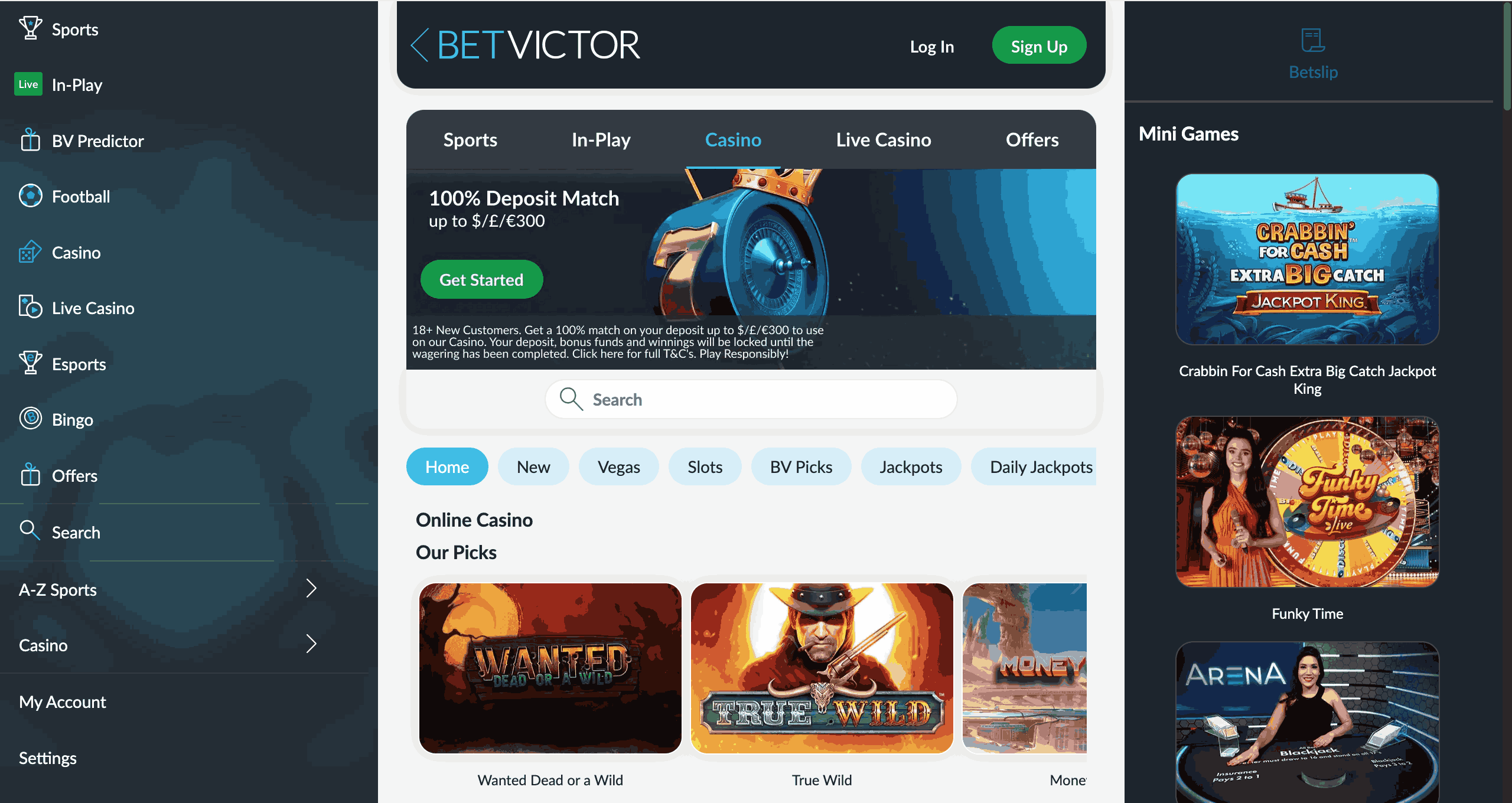 Betvictor Casino Review - 1