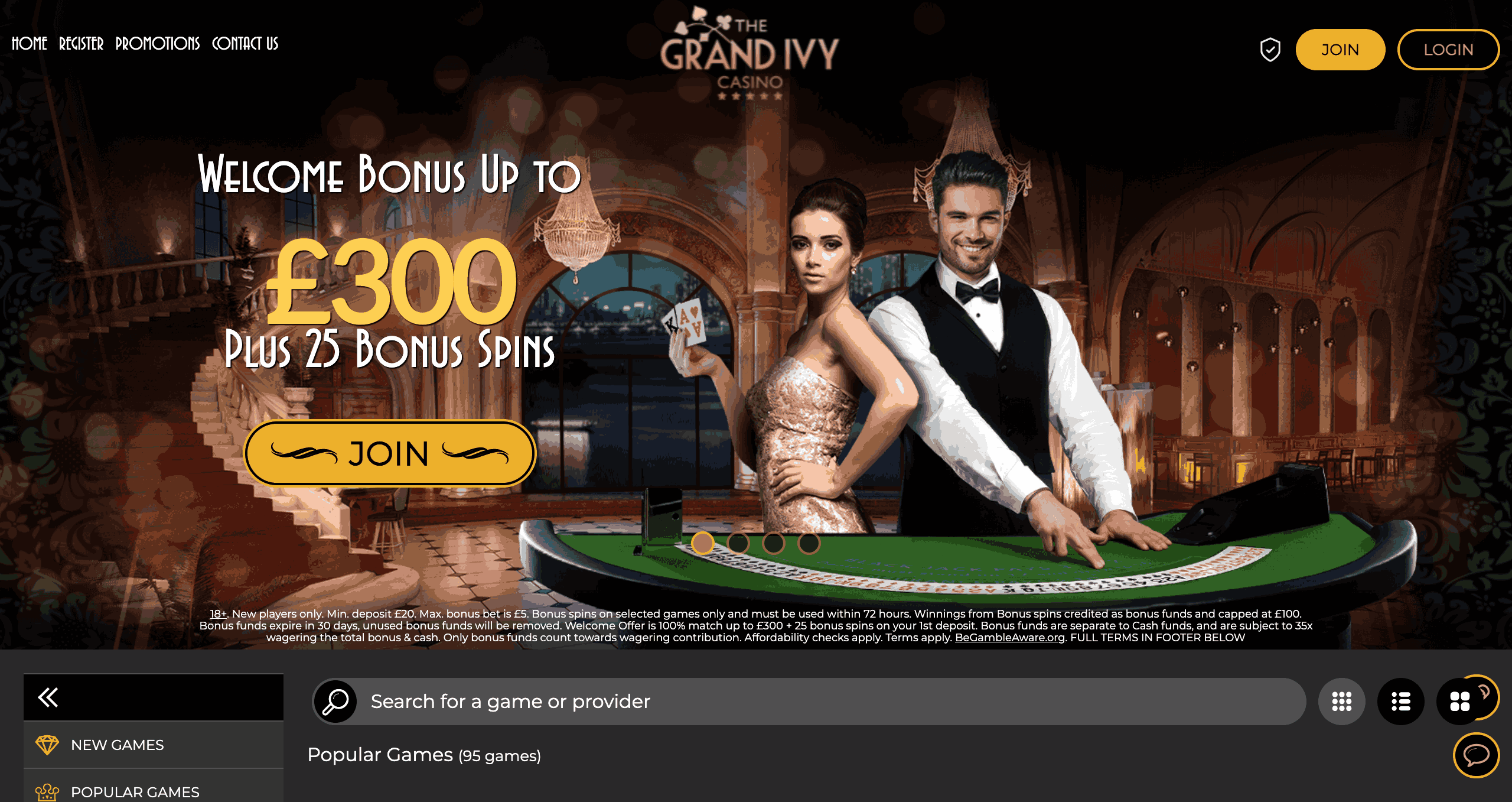 Grand Ivy Casino Review - 1