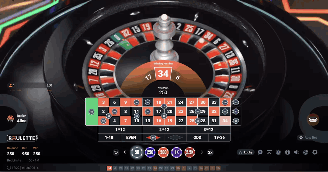 Live Roulette by PopOk Gaming - 4