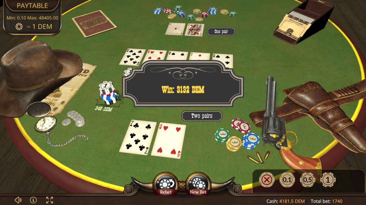 Texas Holdem Poker 3D by Evoplay - 3132