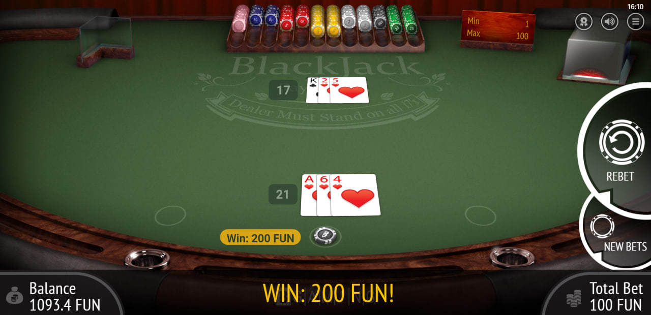 Blackjack by BGaming - Play