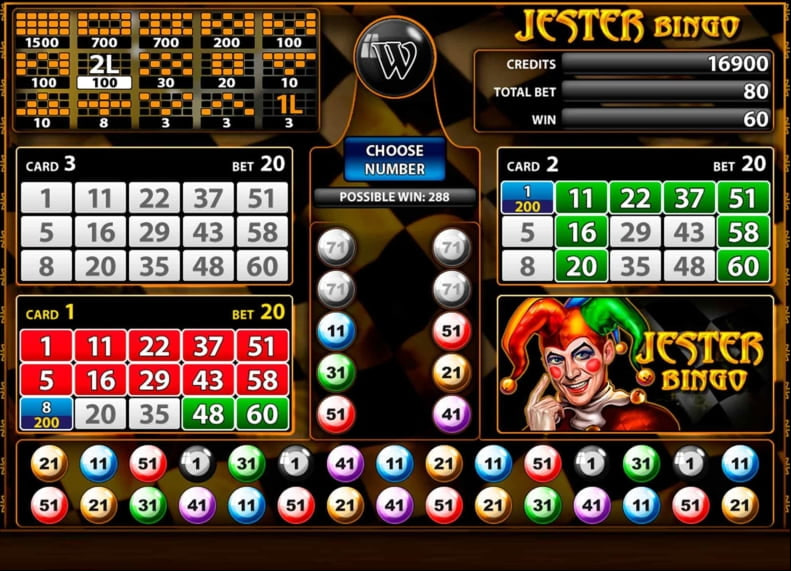 Jester Bingo by CT Gaming - Play1