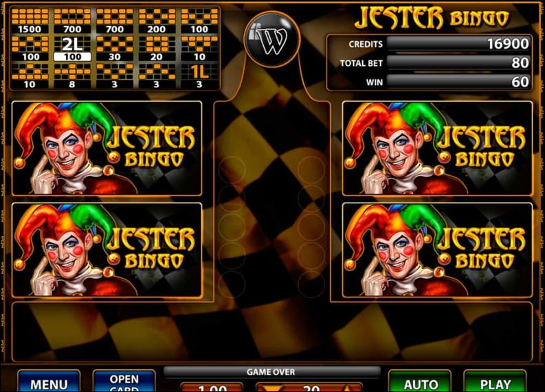 Jester Bingo by CT Gaming - Play2