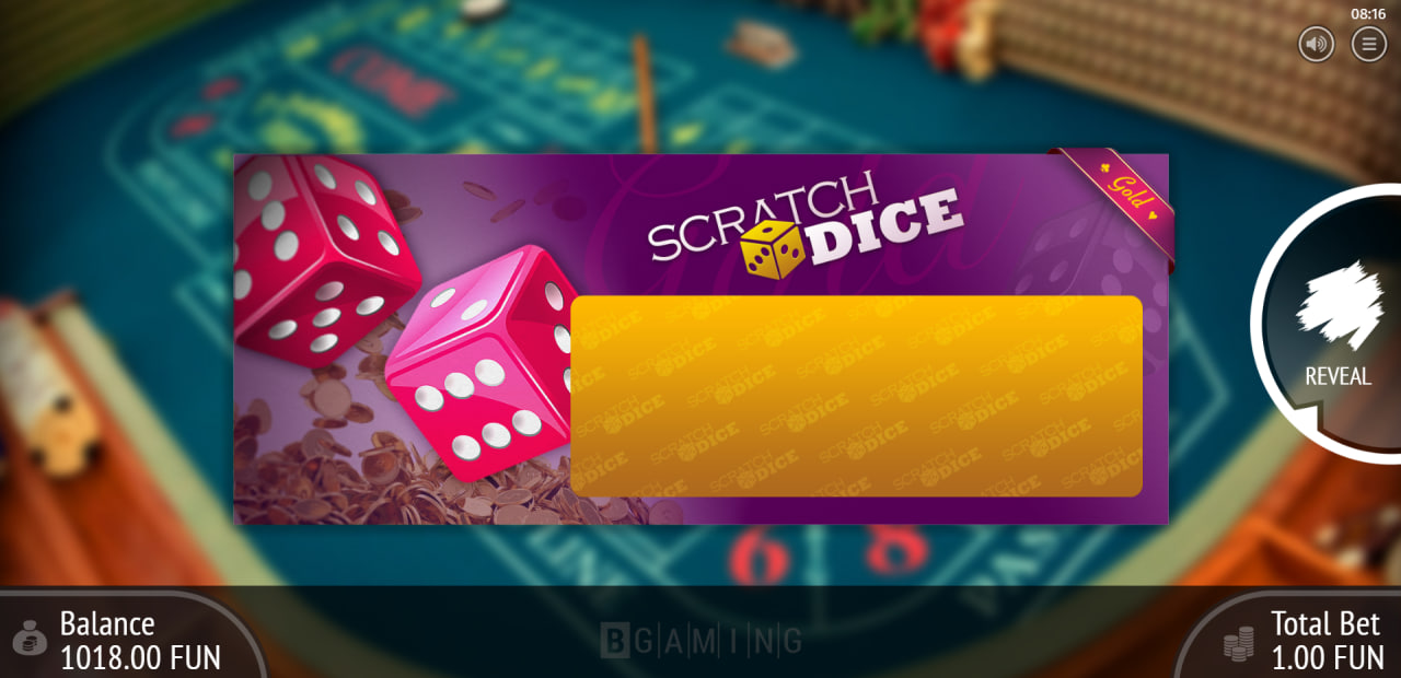 Scratch Dice by BGaming - Play4
