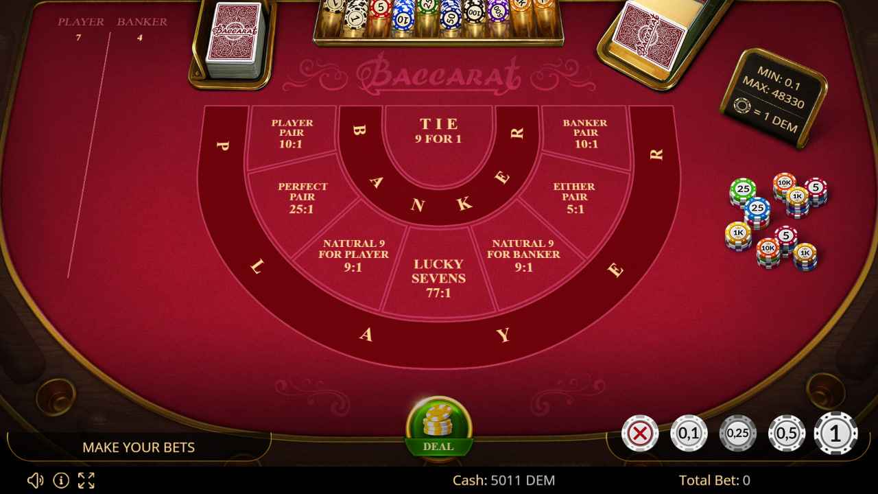 Baccarat by Evoplay Games - Play 4