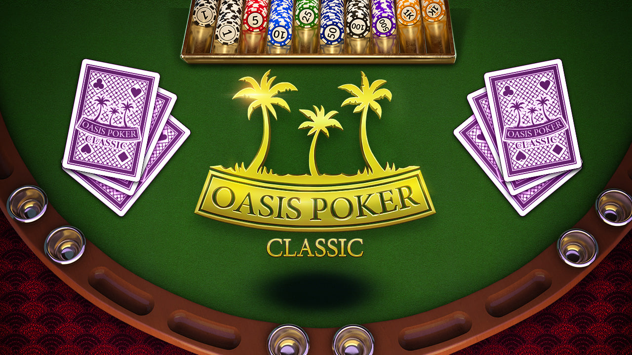 Oasis Poker by Evoplay Games Logo