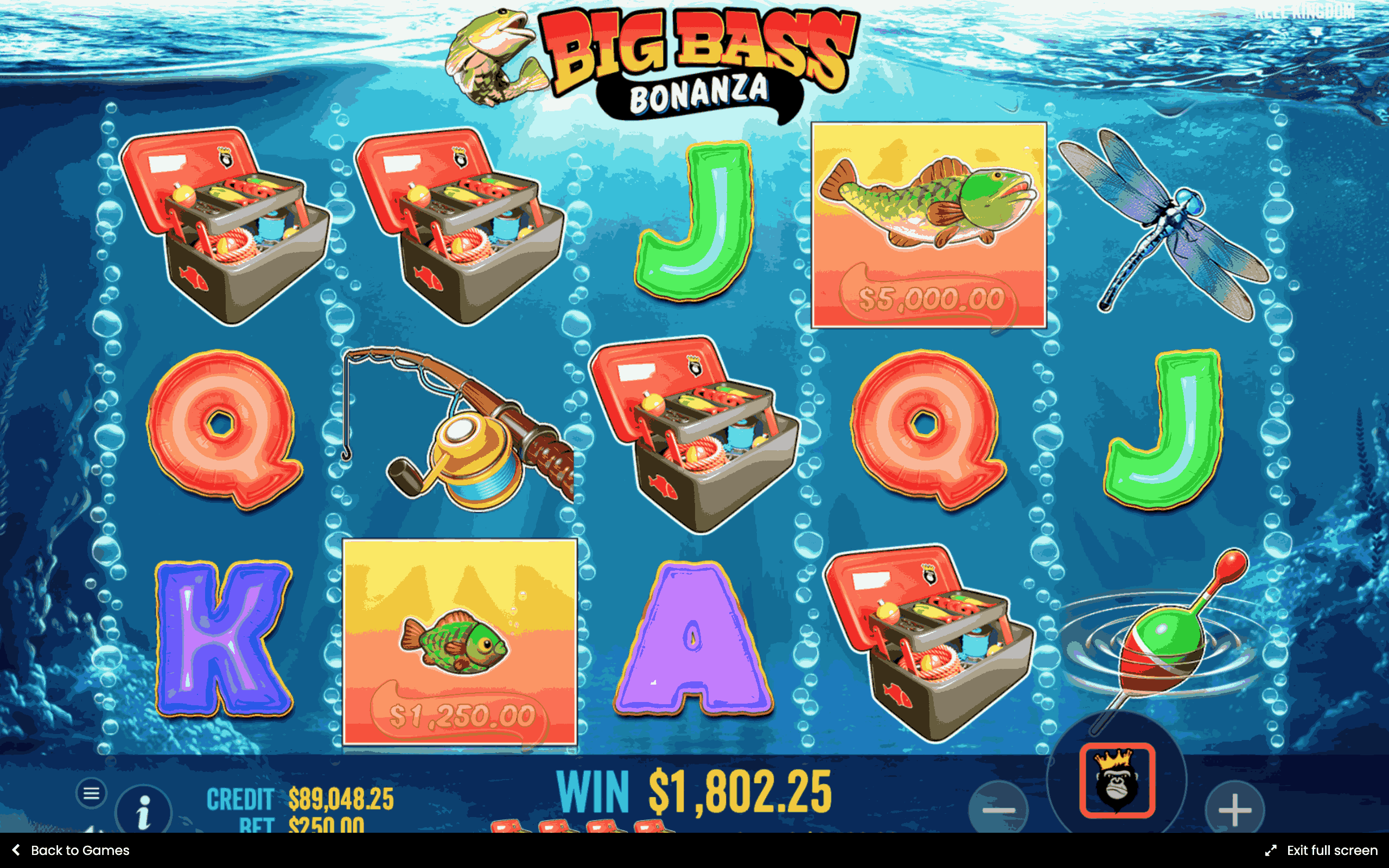 Big Bass Bonanza Slot - Win 2
