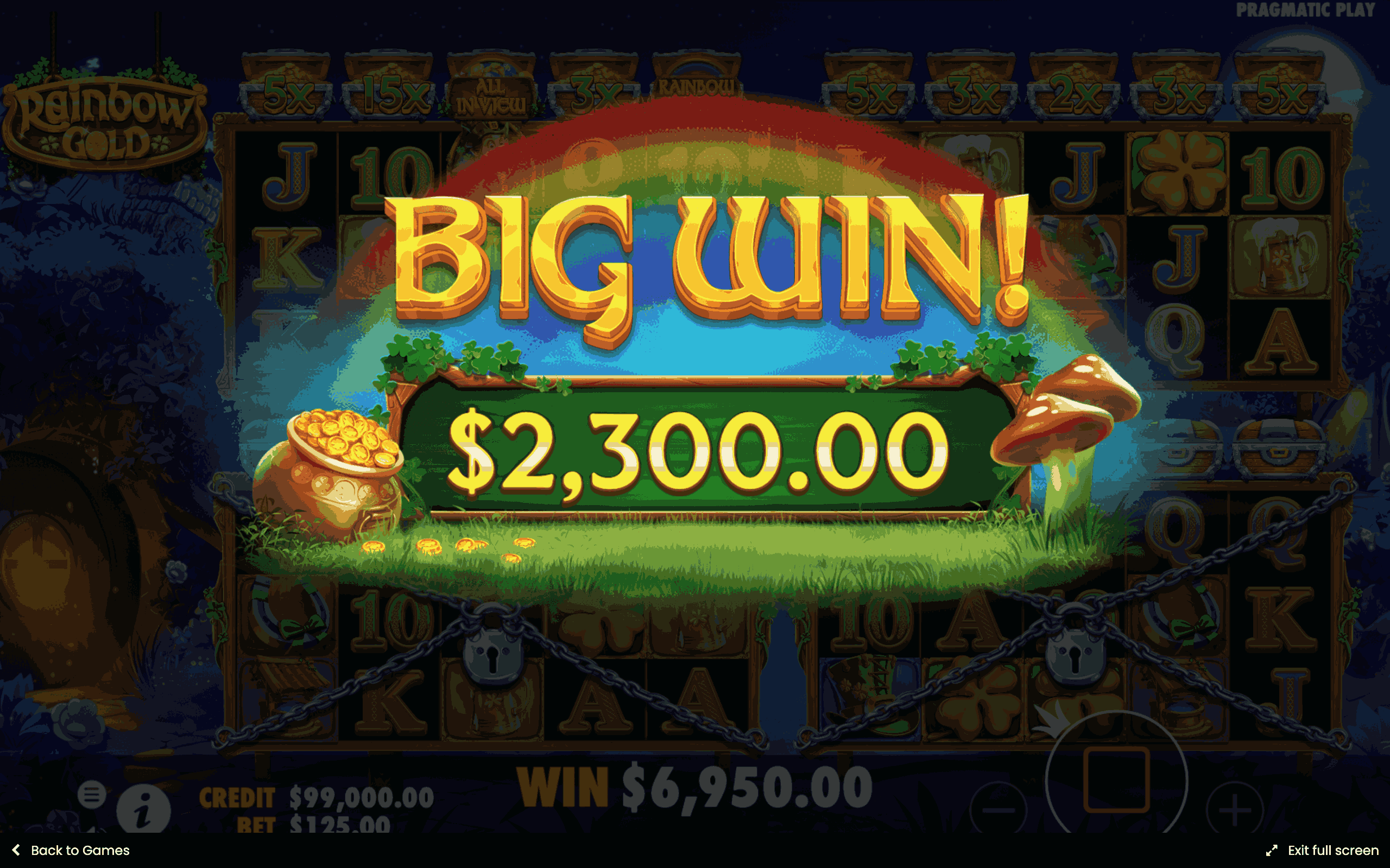 Rainbow Gold Slot Review - 2