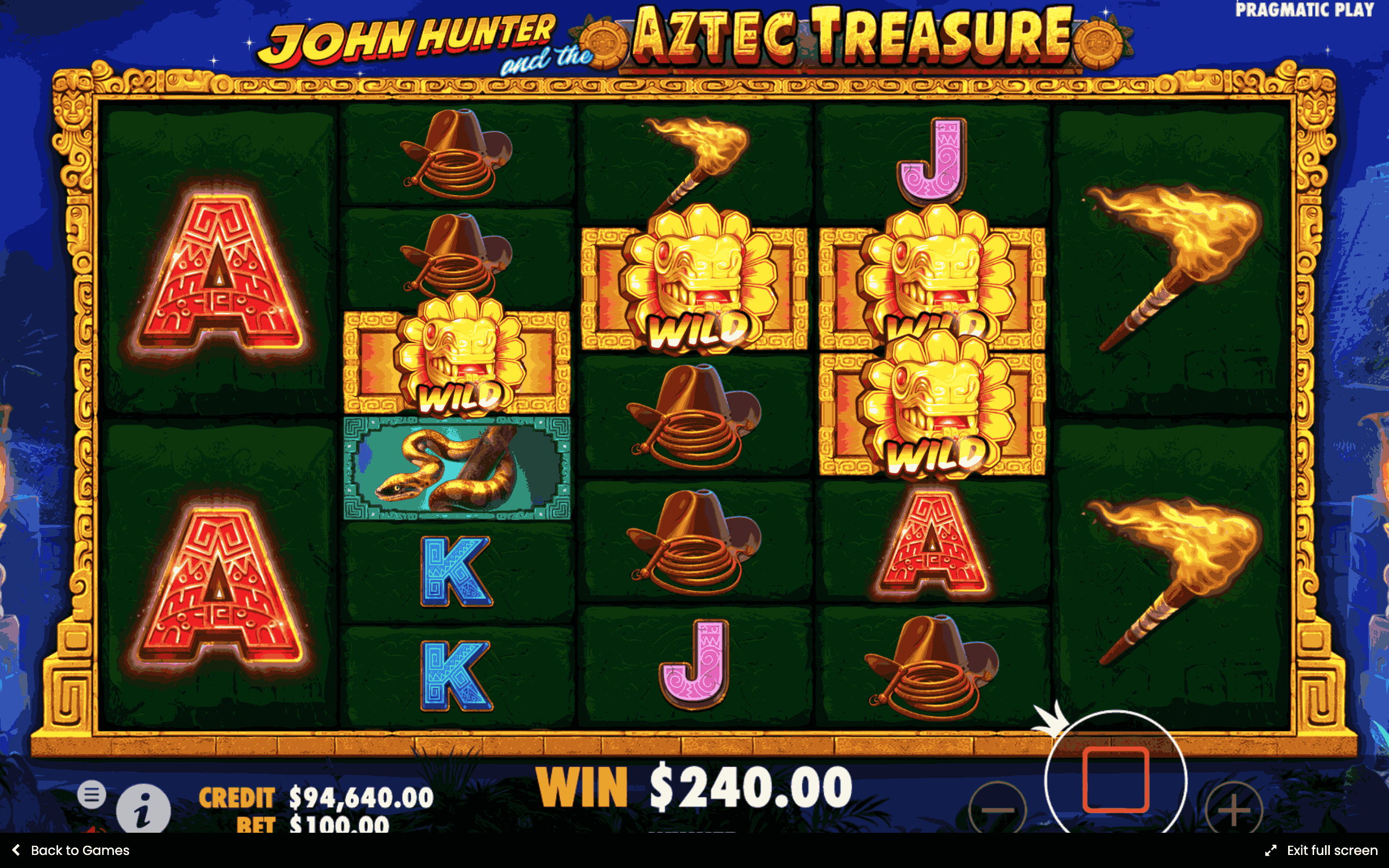 John Hunter and the Aztec Treasure Slot Site - 2