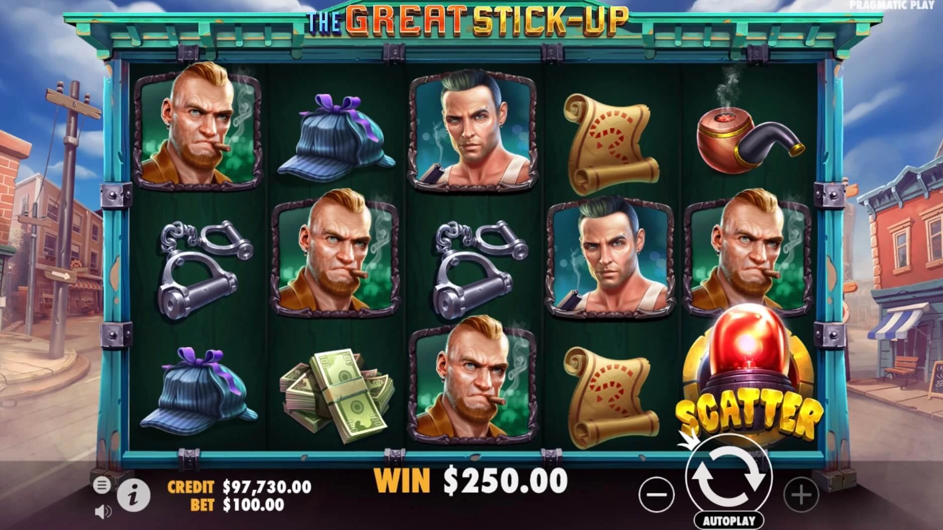The Great Stick-up win slot