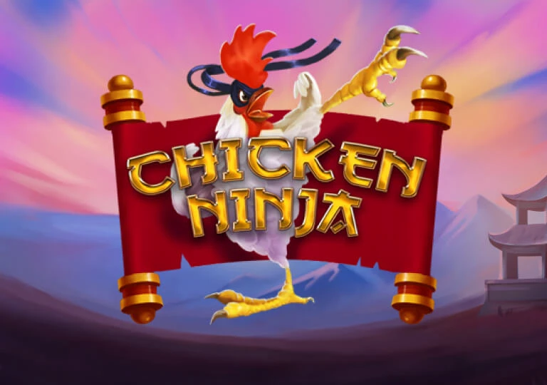 Chicken Ninja slot logo