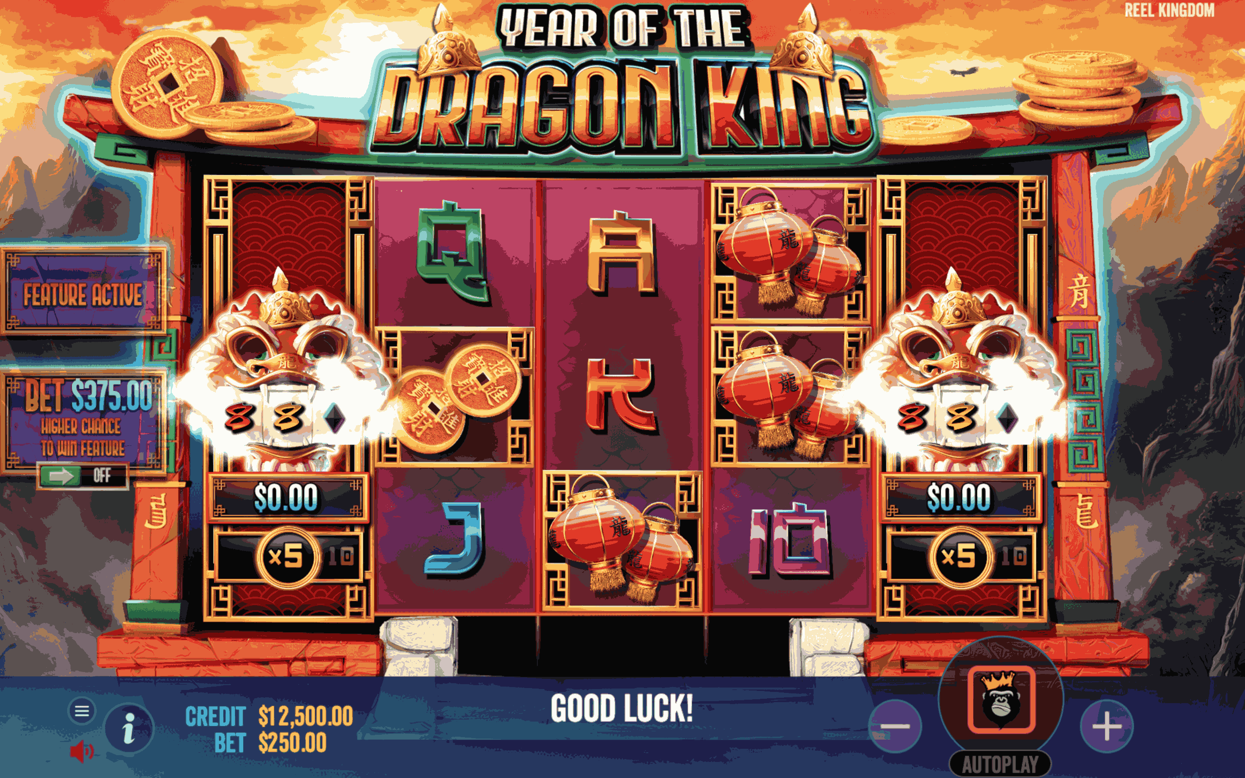 Year of the Dragon King Slot - 2
