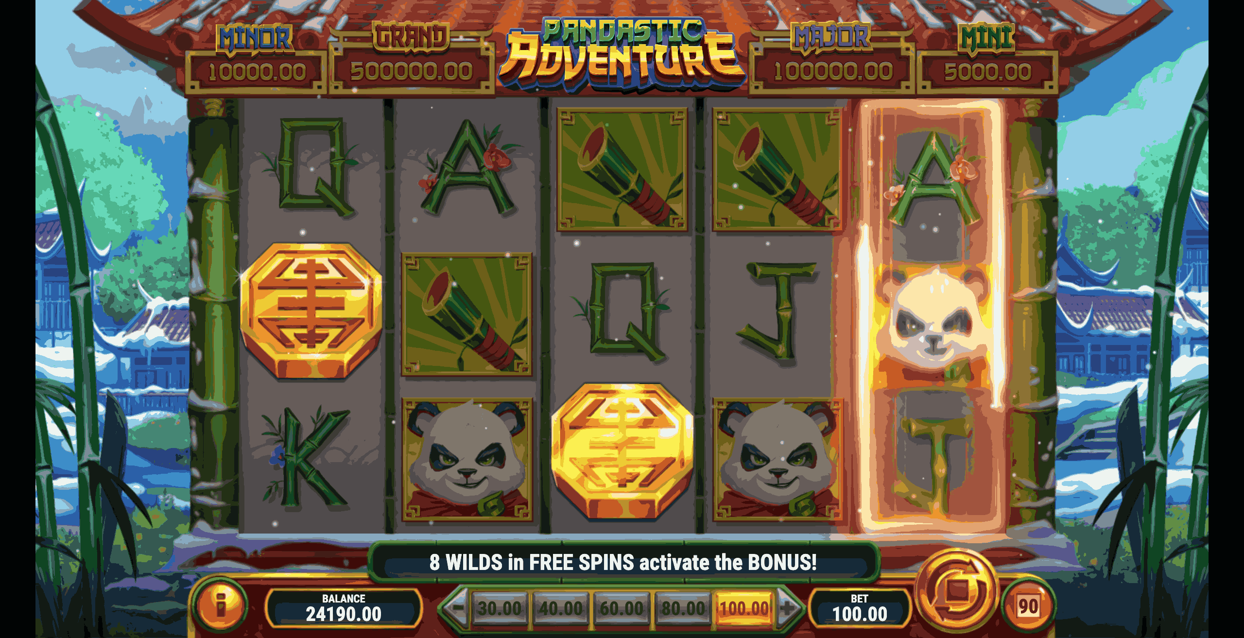 Pandastic Adventure Slot - 3