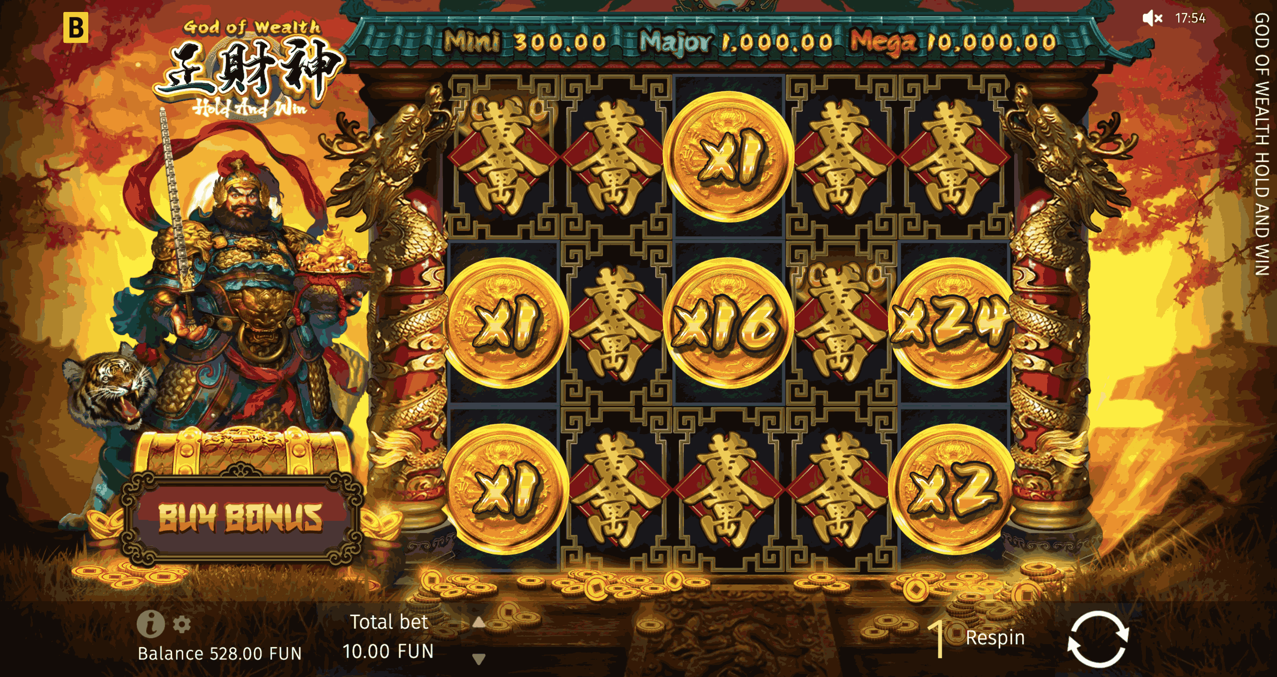 God of Wealth Hold and Win Slot - 4
