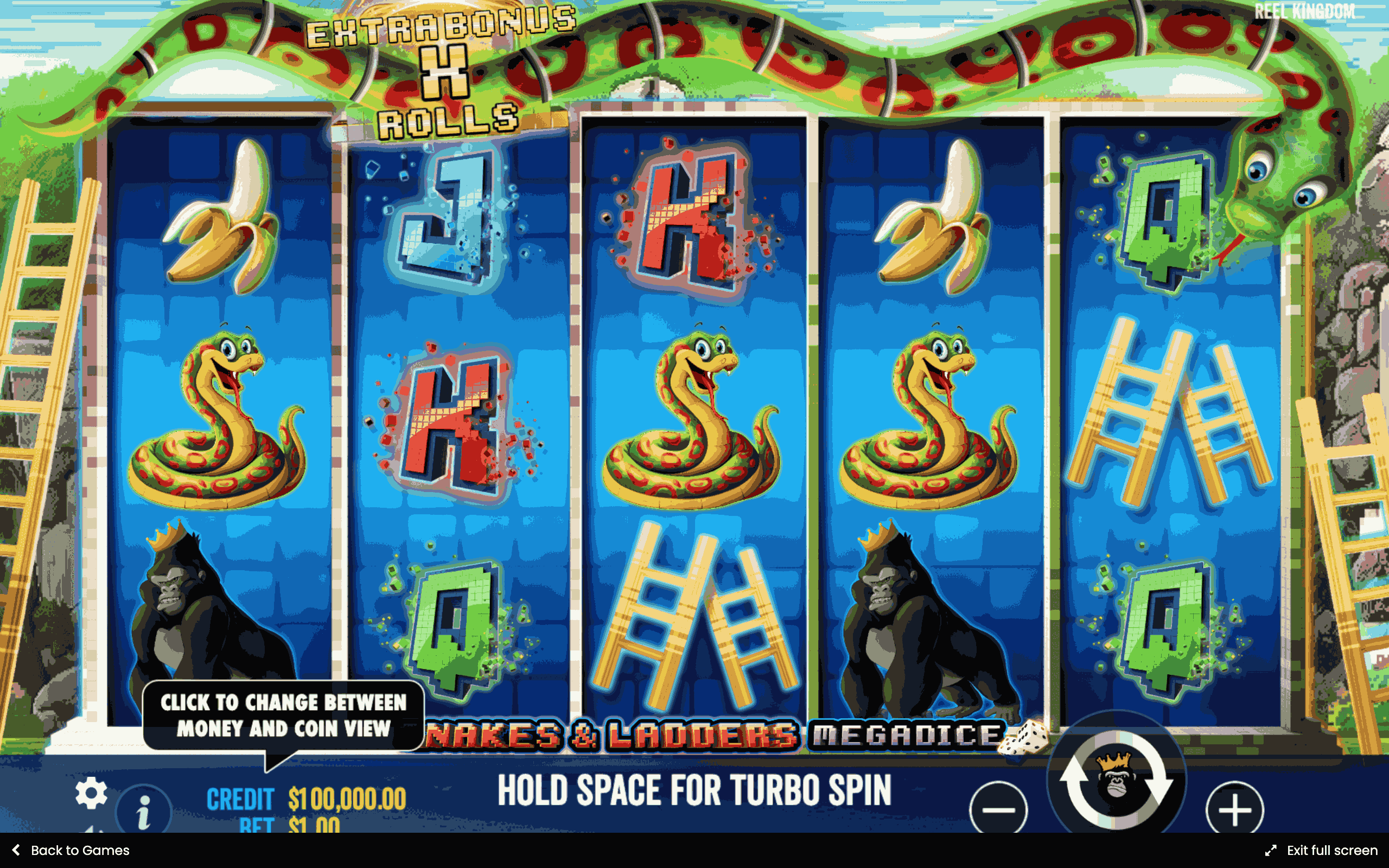 Snakes and Ladders Megadice Slot Review Main