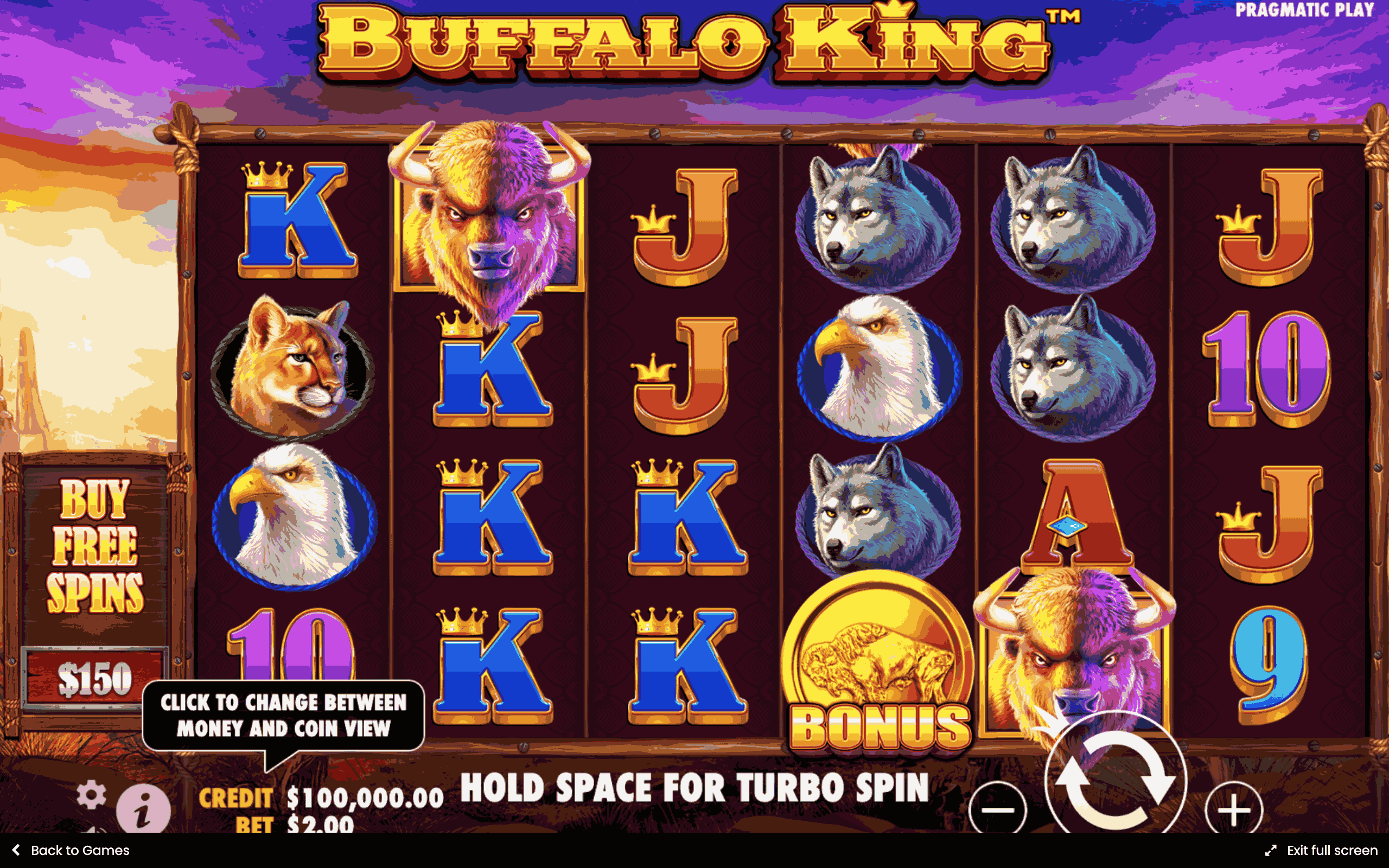 Buffalo King Slot - 2