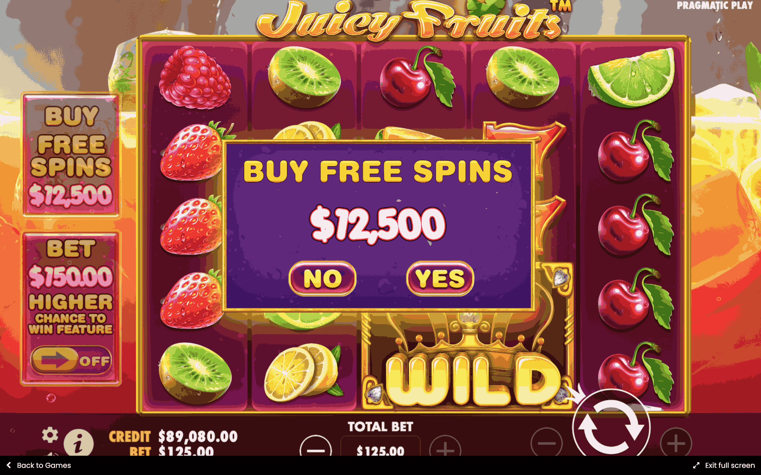 Juicy Fruits Slot - 3