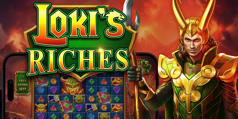 Loki’s Riches Slot Logo