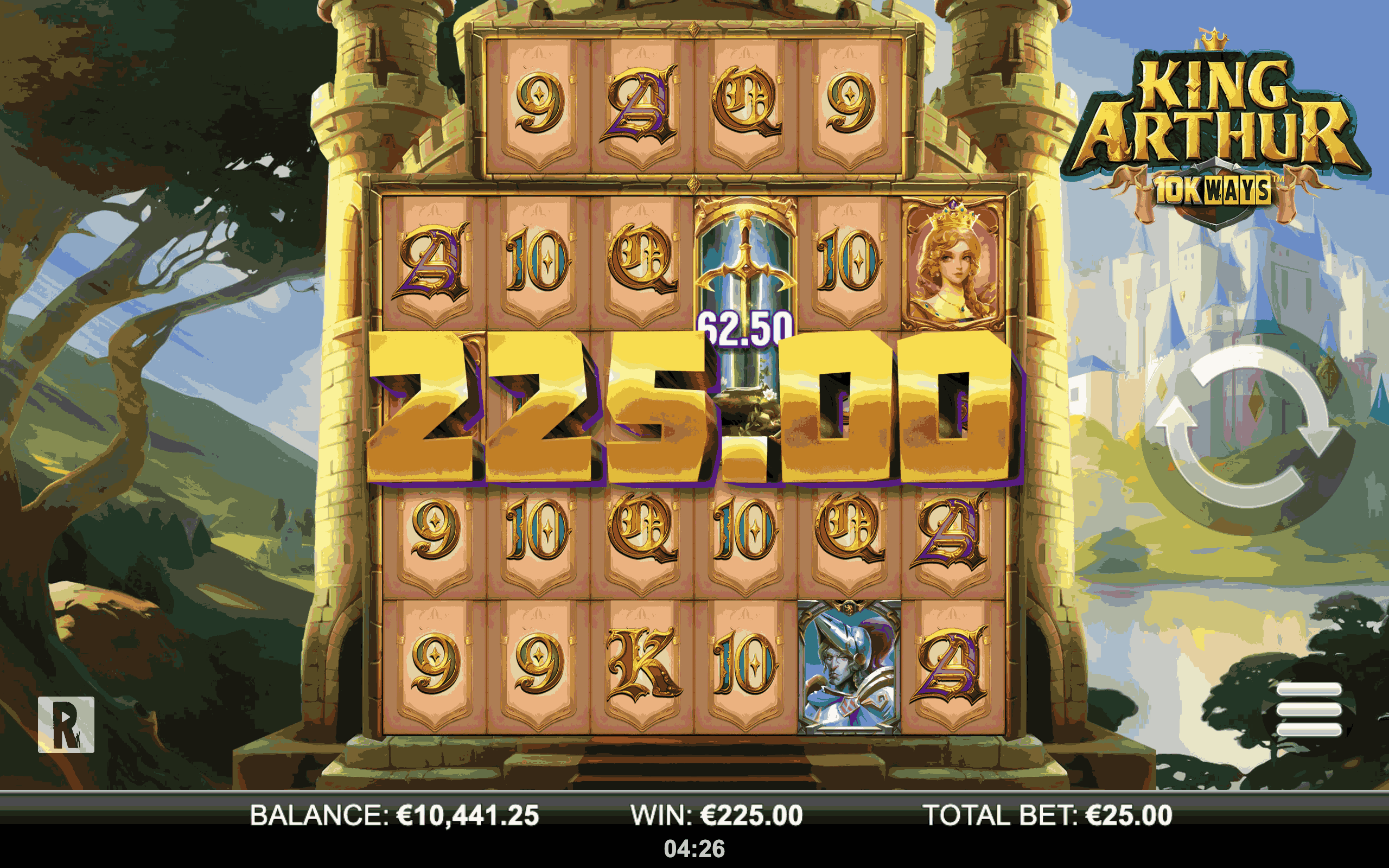 King Arthur 10K Ways Slot - 2