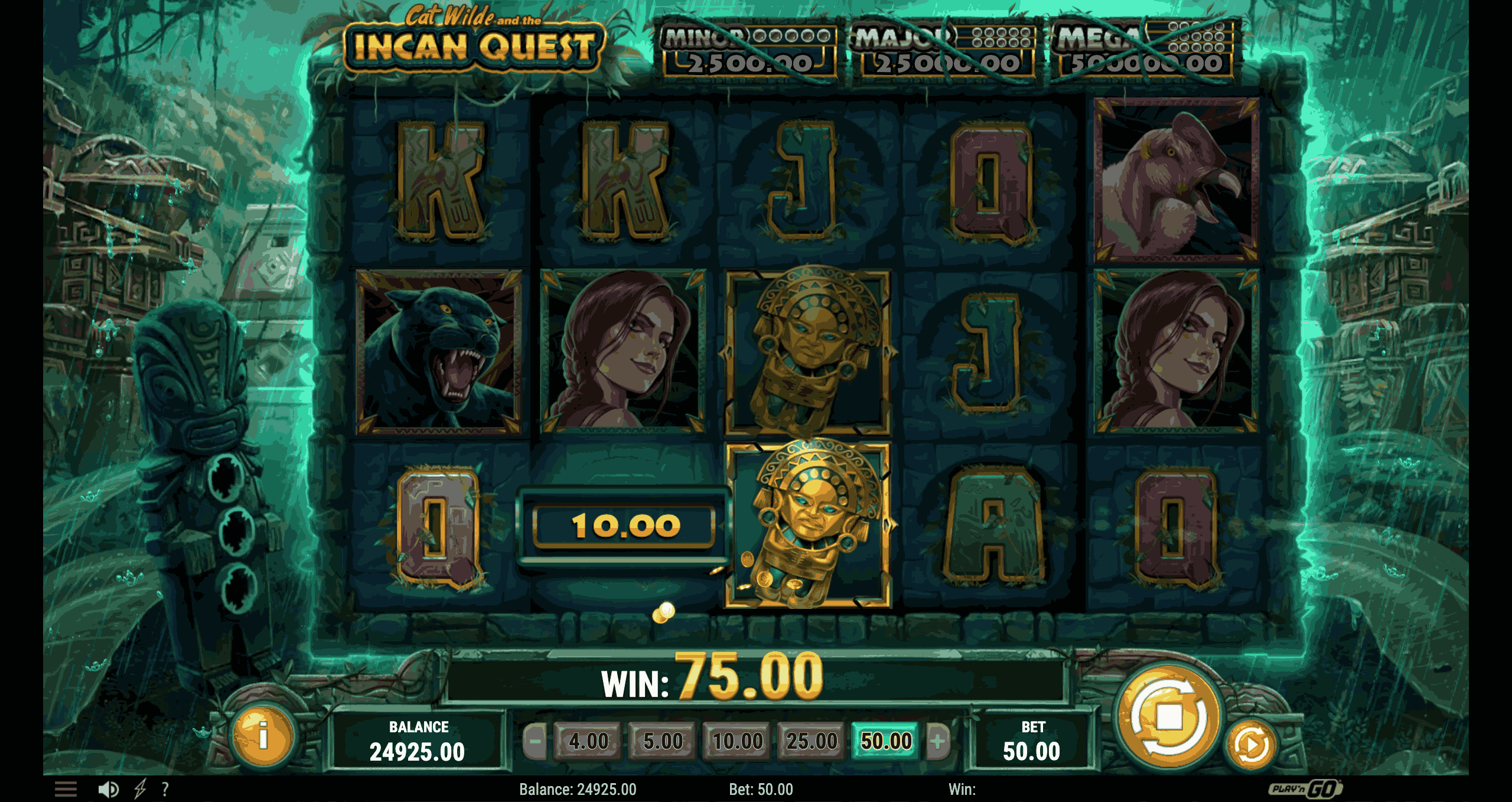 Cat Wilde and the Incan Quest Slot Review main