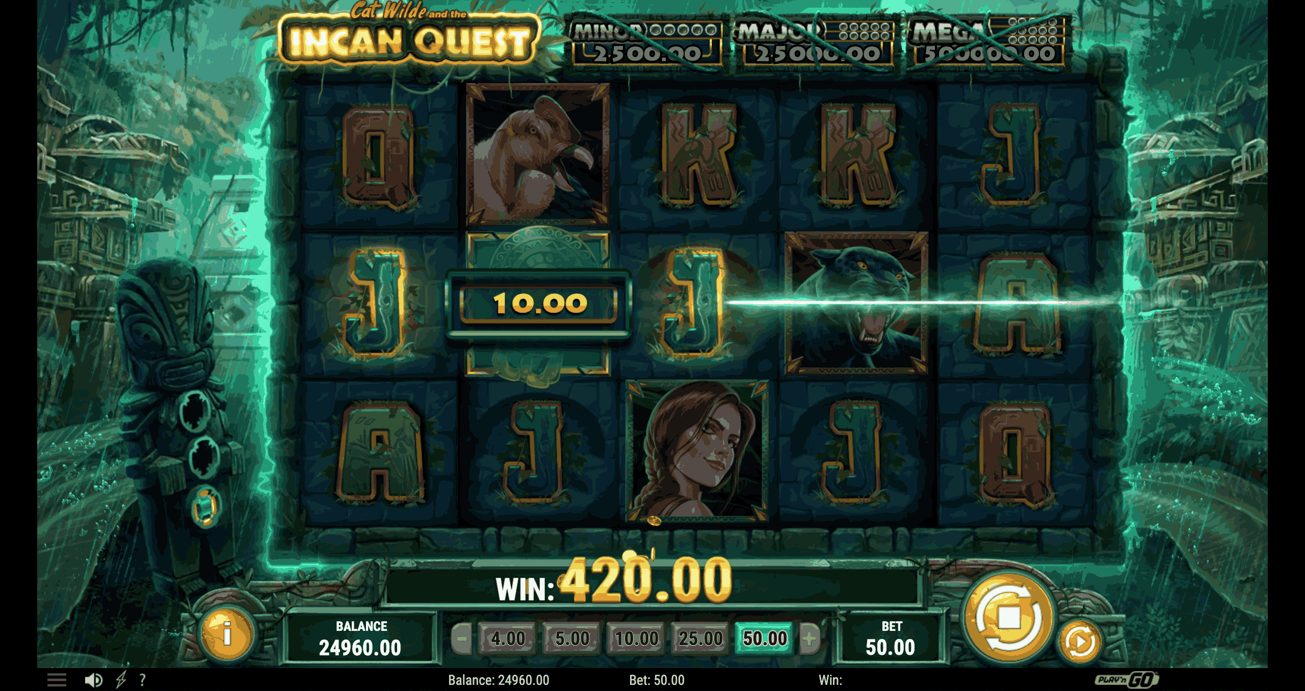 Cat Wilde and the Incan Quest Slot - 2