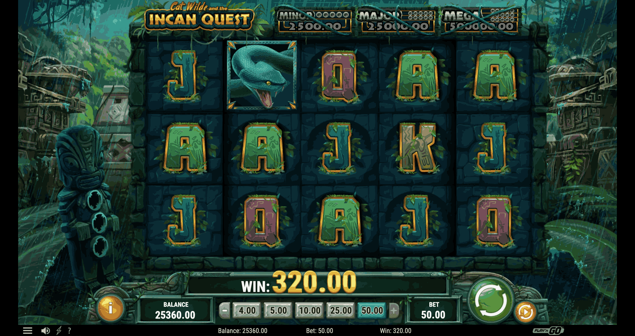 Cat Wilde and the Incan Quest Slot - 3