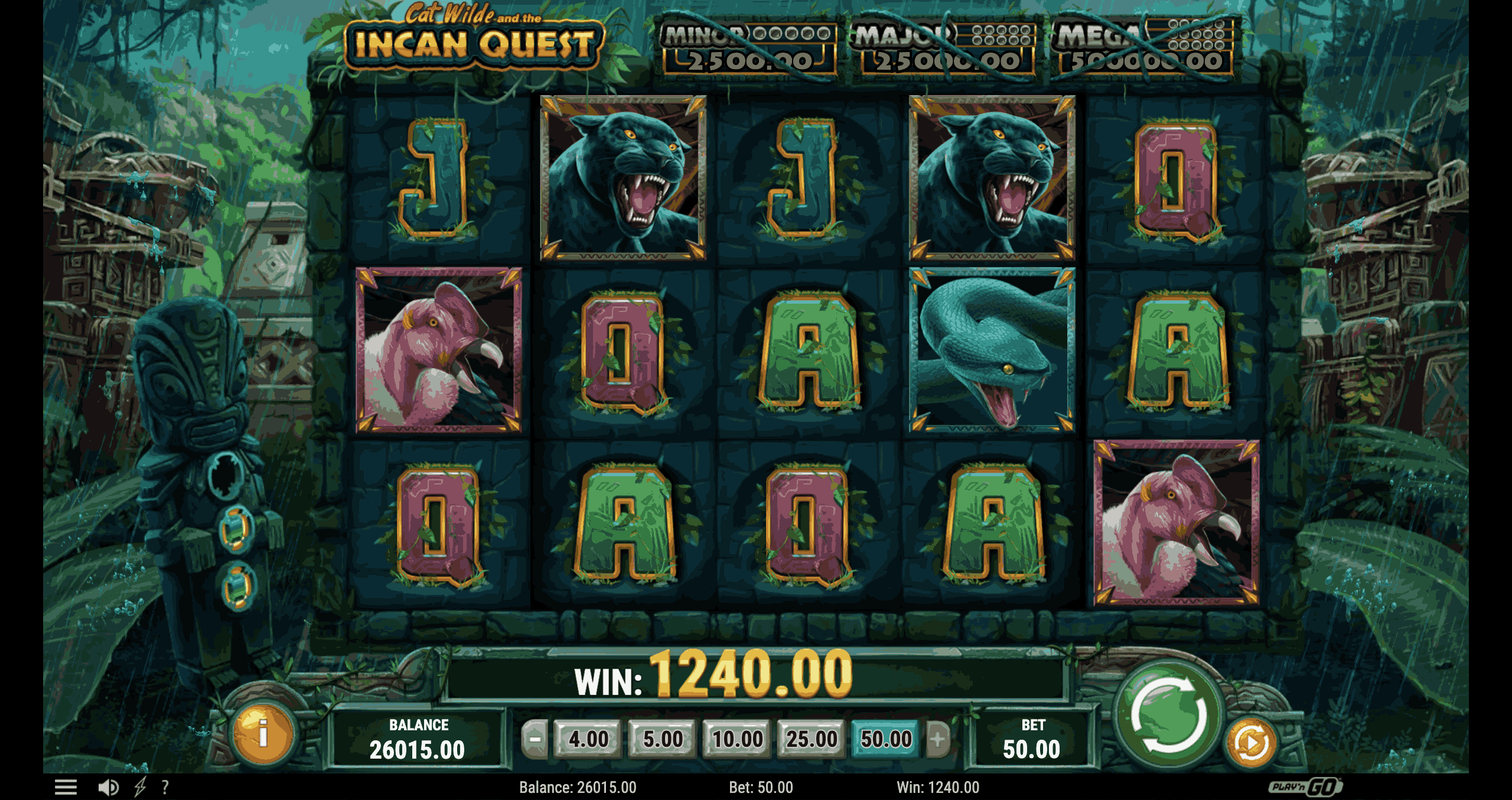 Cat Wilde and the Incan Quest Slot - 4