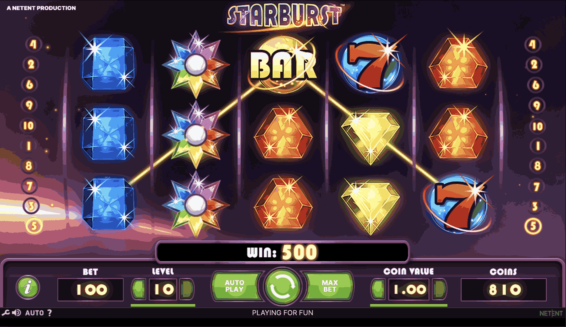 Starburst Slot Review - 2