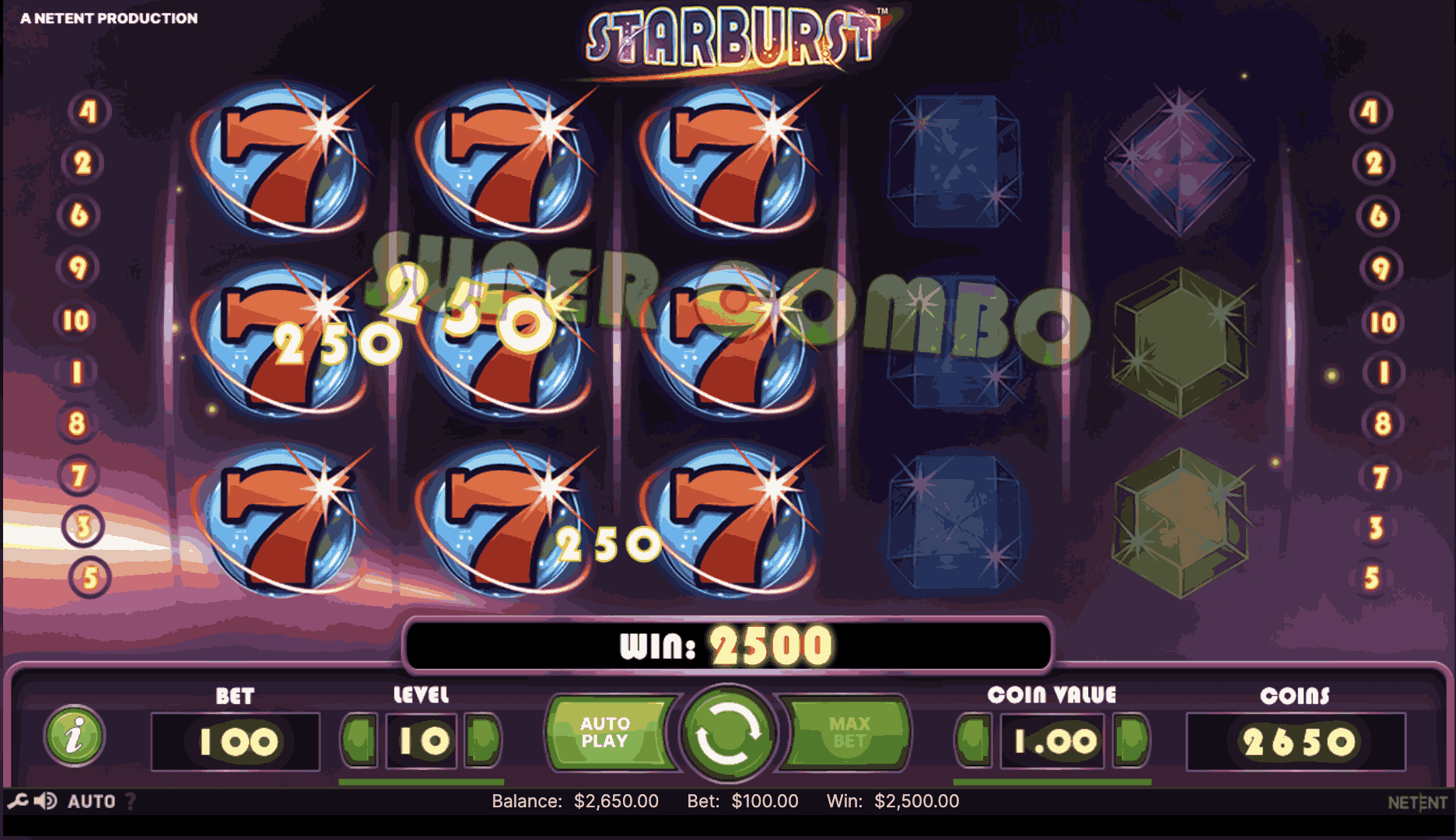 Starburst Slot Review - 5