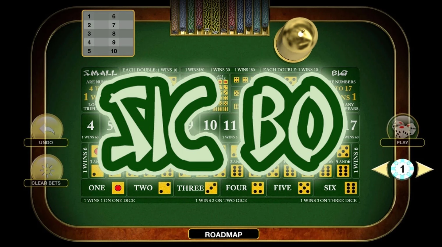 Sic Bo online game logo