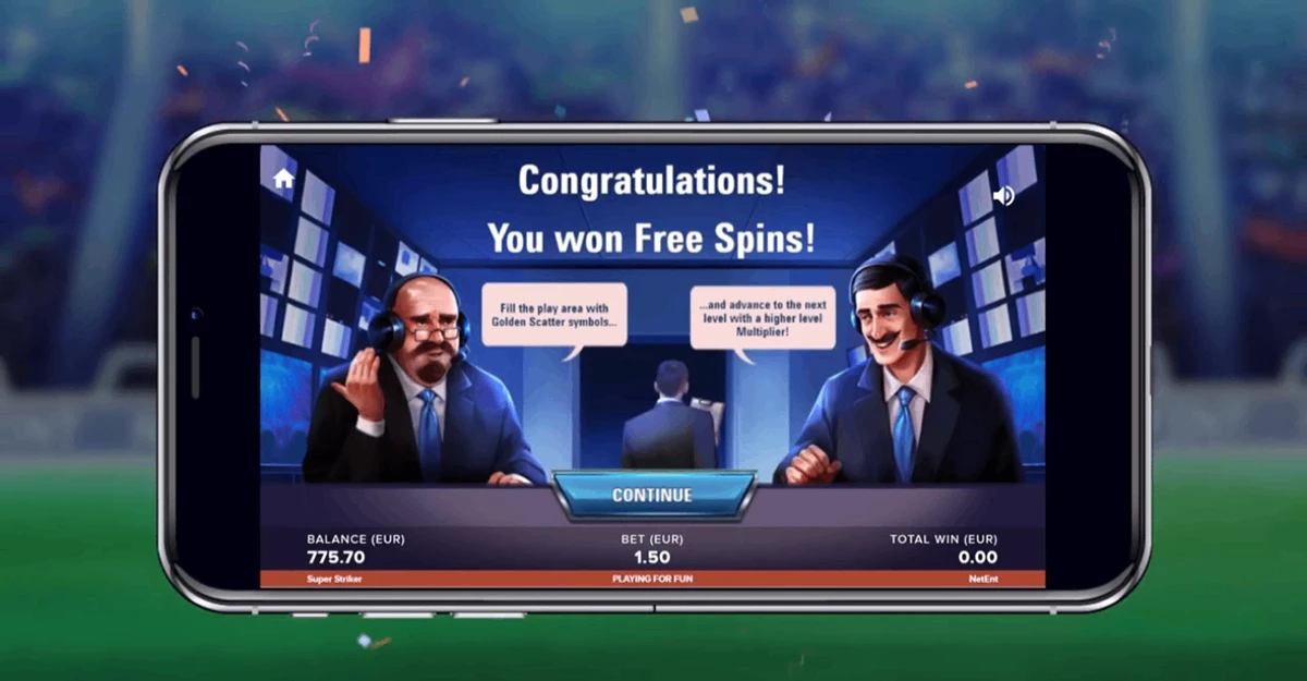 Super Striker Slot Win Free Spins