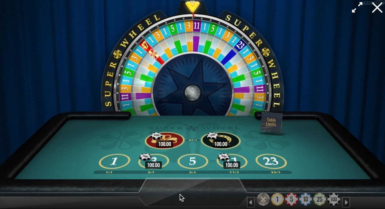 Super Wheel by Play’n Go - 800 wins