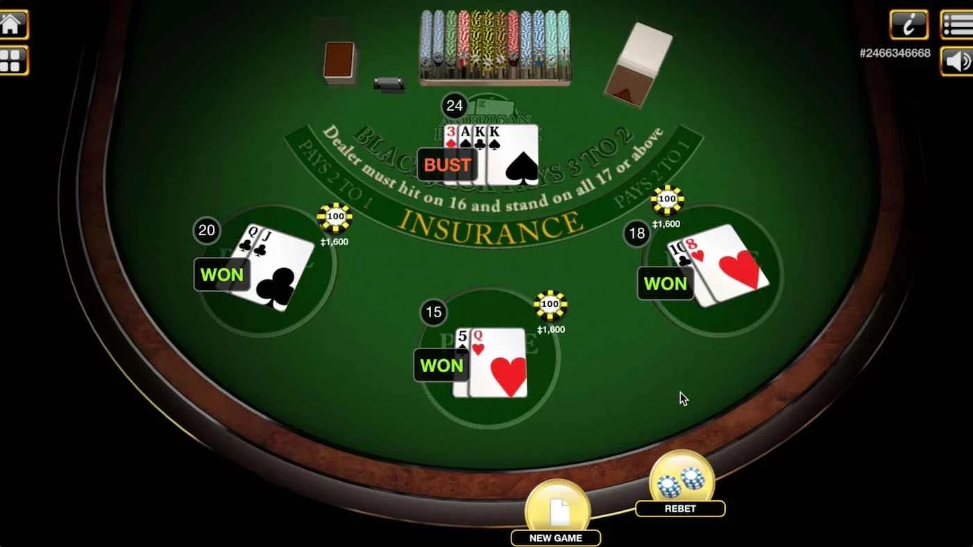 Blackjack Habanero wins $4800