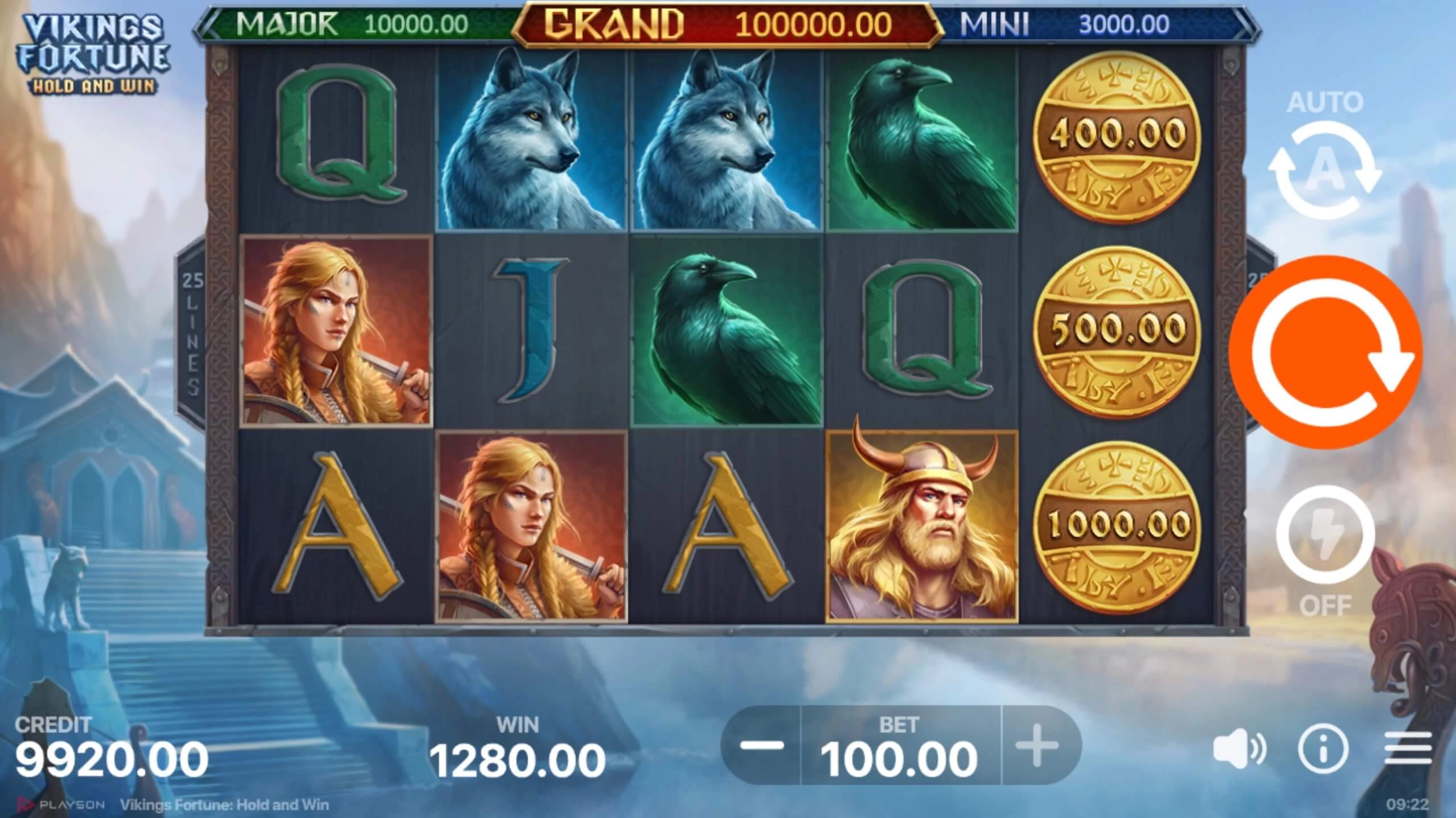 Vikings Fortune slot main page