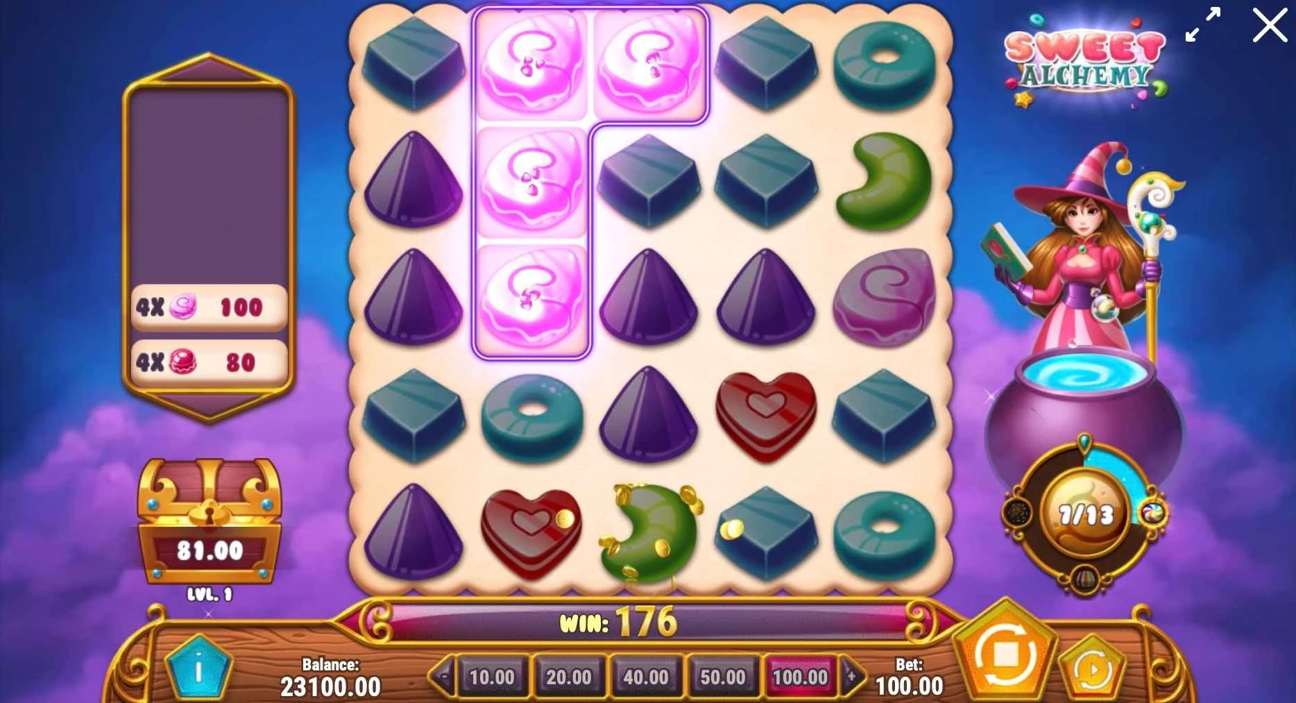 Sweet Alchemy Slot by Play'n Go - Win