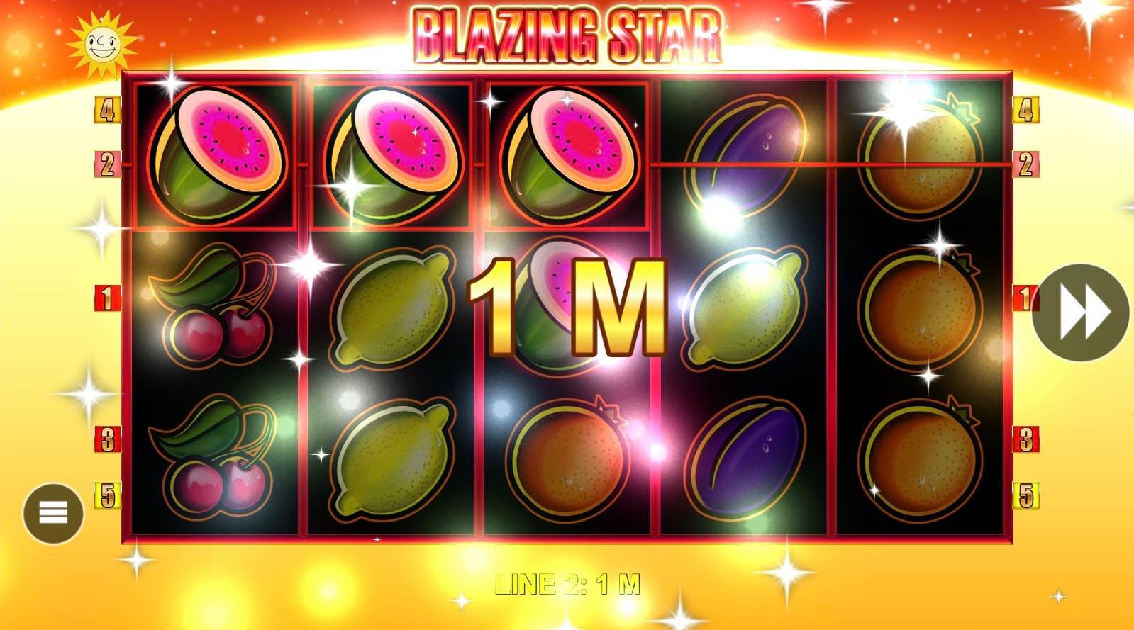 Blazing Star Slot by Rival - 1 million wins