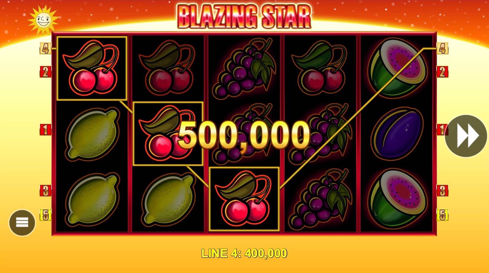 Blazing Star Slot by Rival - 500k wins