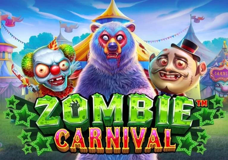 Zombie Carnival slot logo