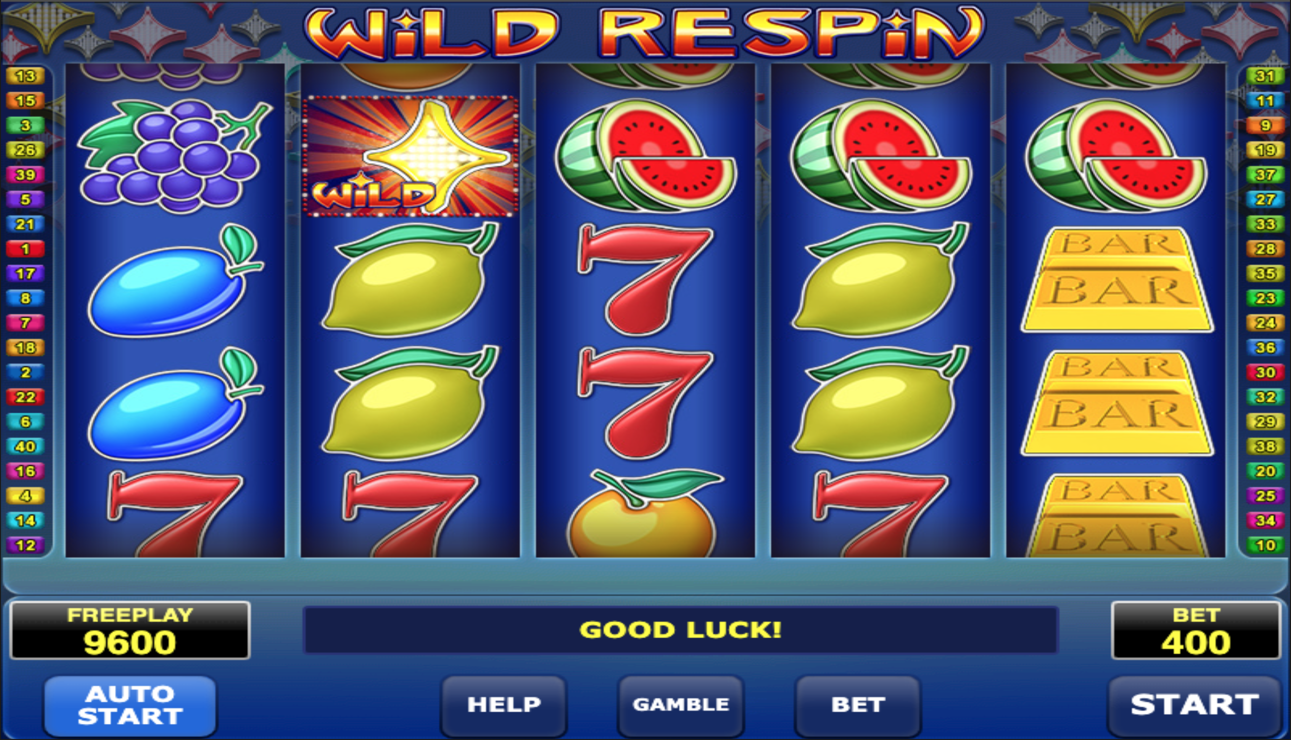 Wild ReSpin Slot - 1